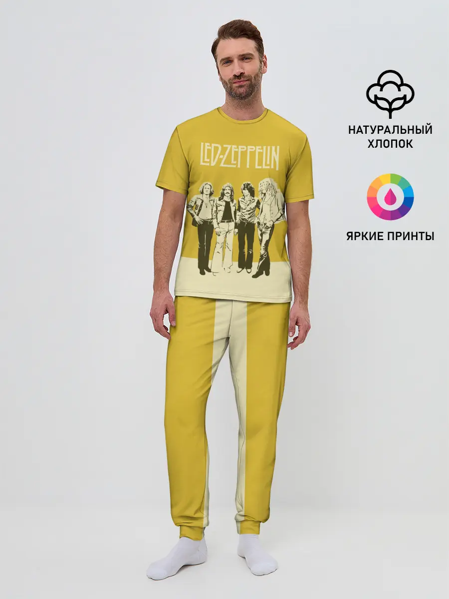 Мужская пижама с брюками / Led Zeppelin