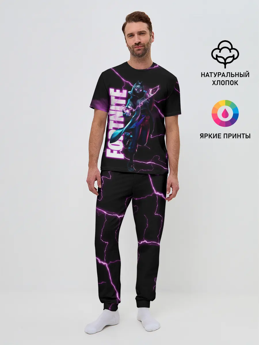 Мужская пижама с брюками / ТАНУКИ FORTNITE