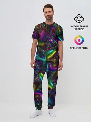 Мужская пижама с брюками / АБСТРАКЦИЯ