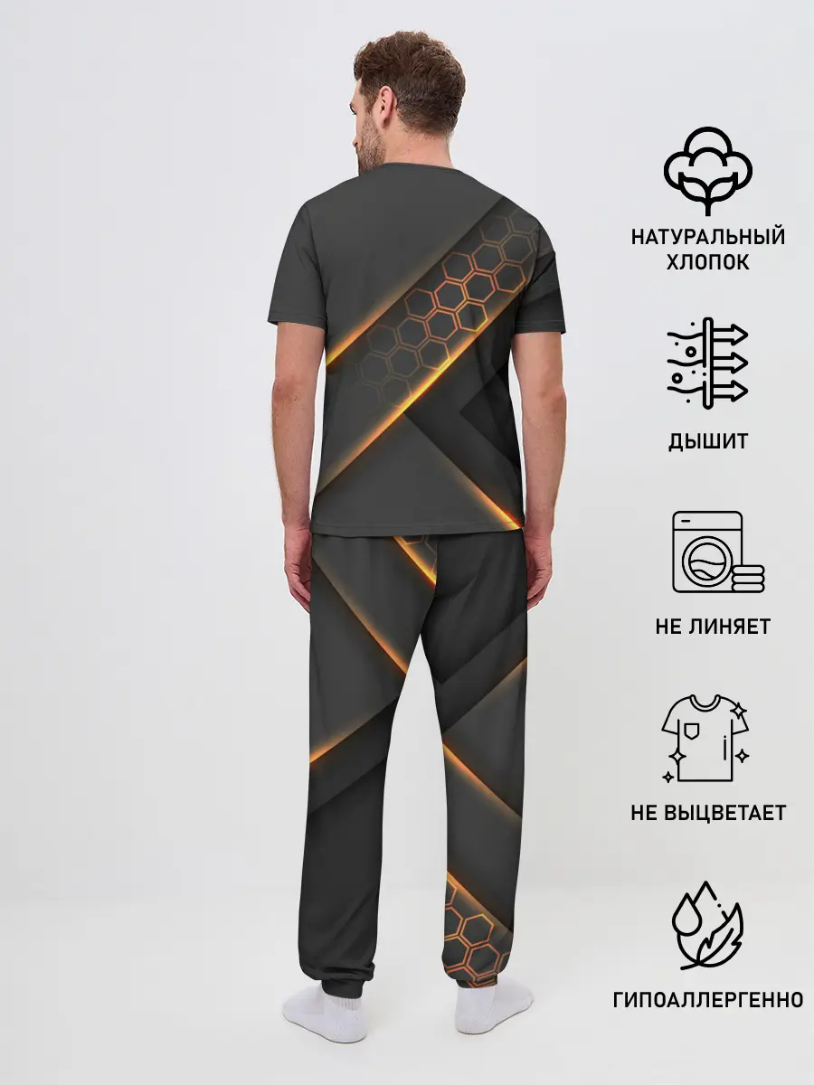 Мужская пижама с брюками / Master TANK T1 Cunningham