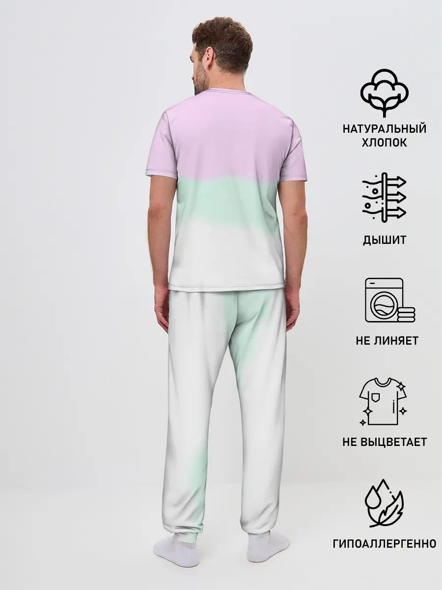 Мужская пижама с брюками / KILLER QUEEN 5 черепов