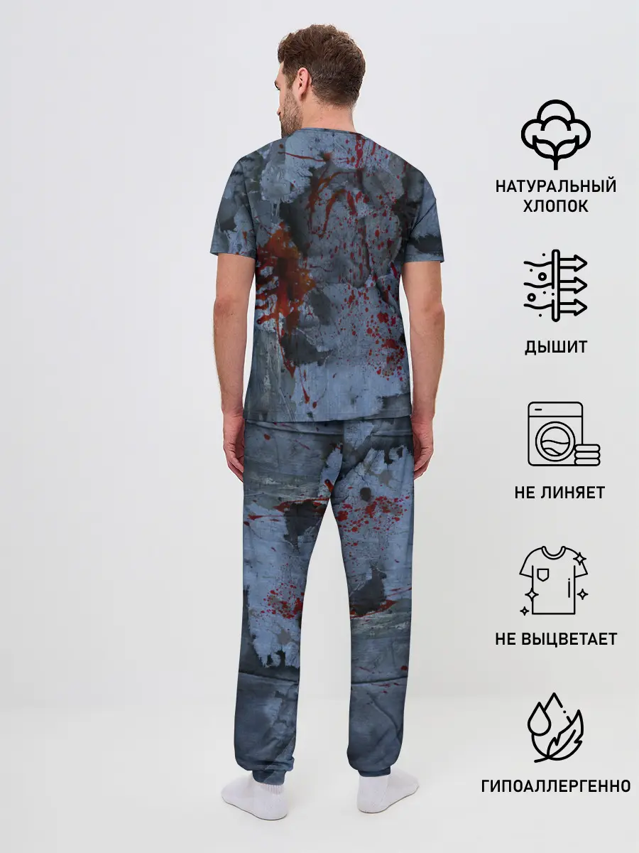 Мужская пижама с брюками / Оборотень