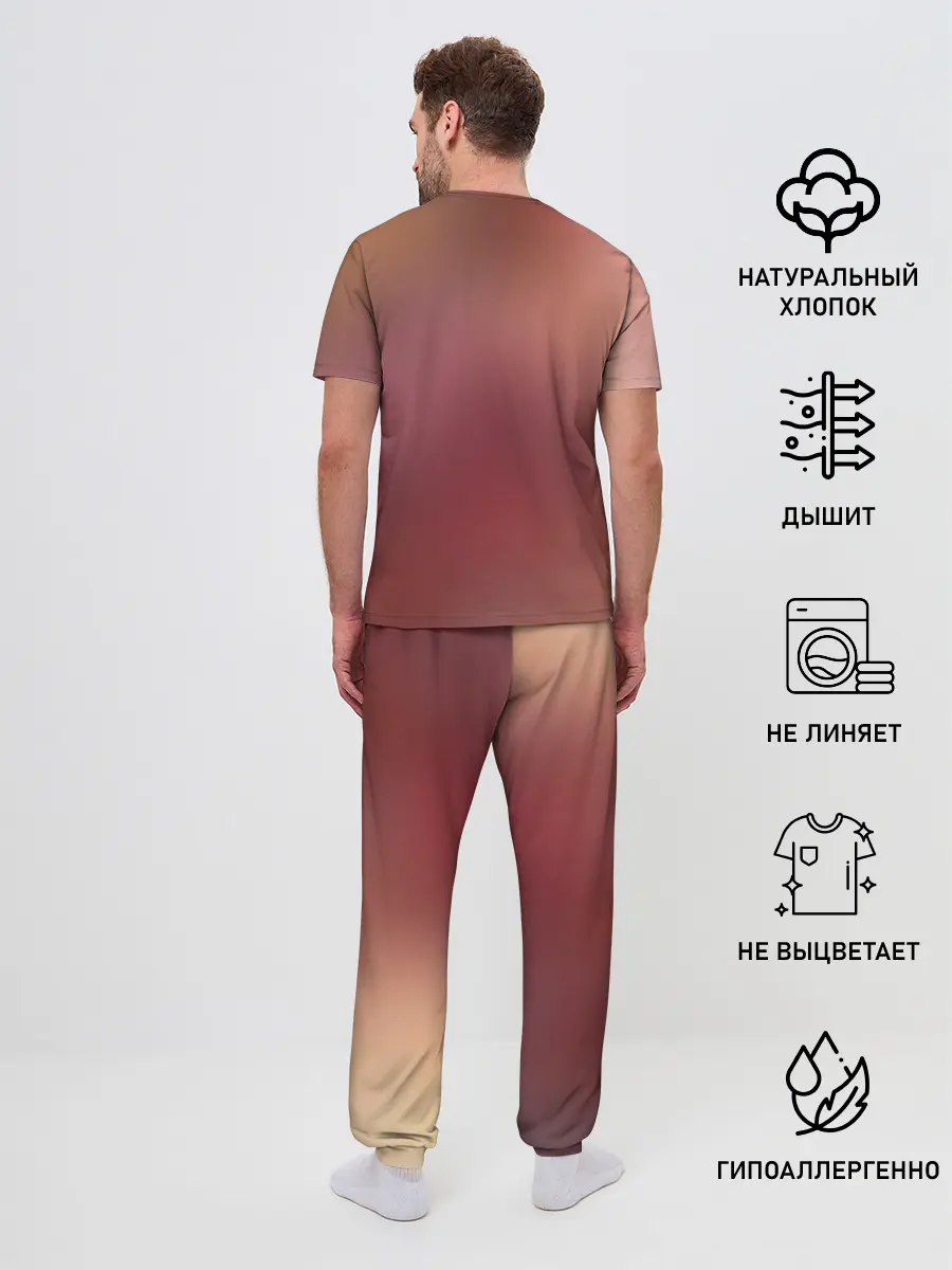 Мужская пижама с брюками / Darling In The Franxx art