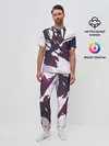 Мужская пижама с брюками / милый во франксе абстракция
