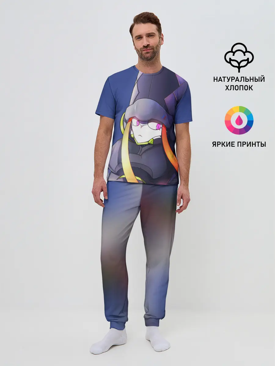 Мужская пижама с брюками / гениста франкс