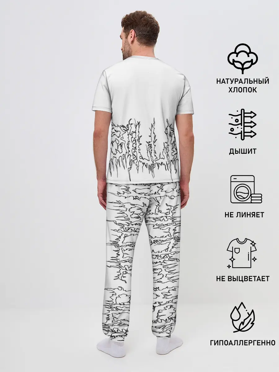 Мужская пижама с брюками / Billie Eilish