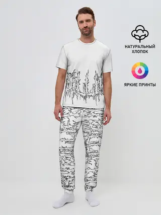 Мужская пижама с брюками / Billie Eilish