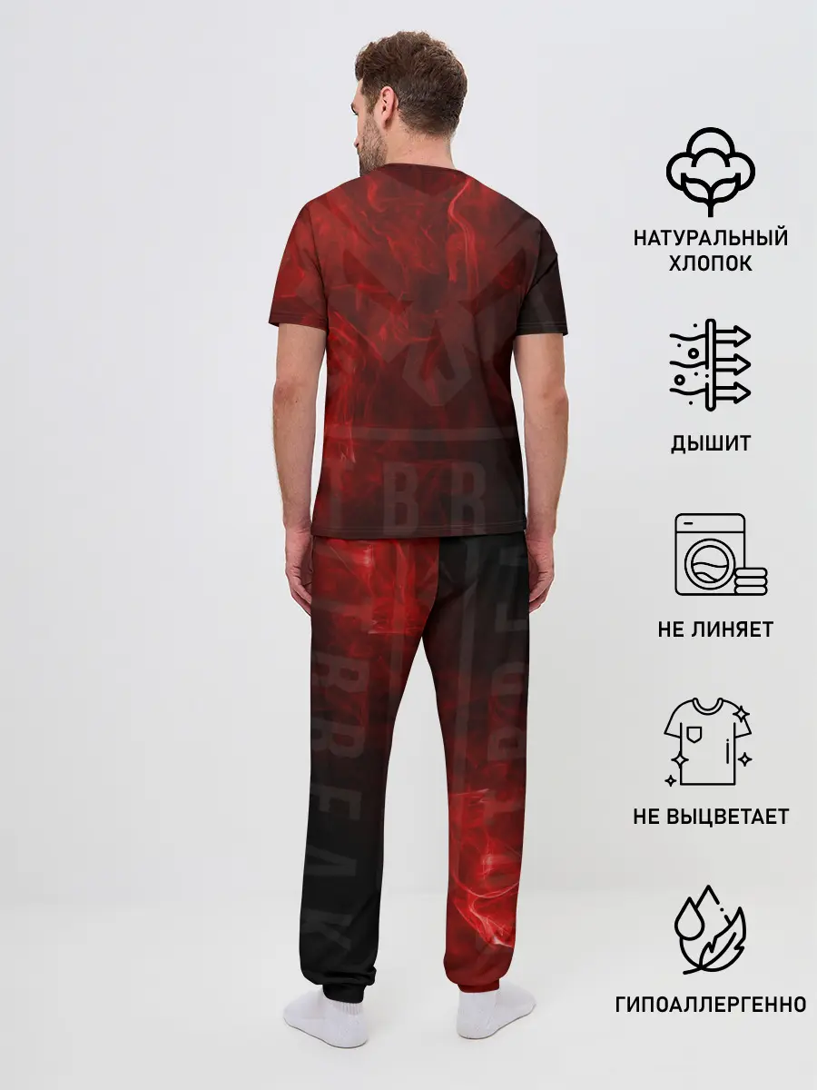 Мужская пижама с брюками / RAINBOW SIX SIEGE OUTBREAK