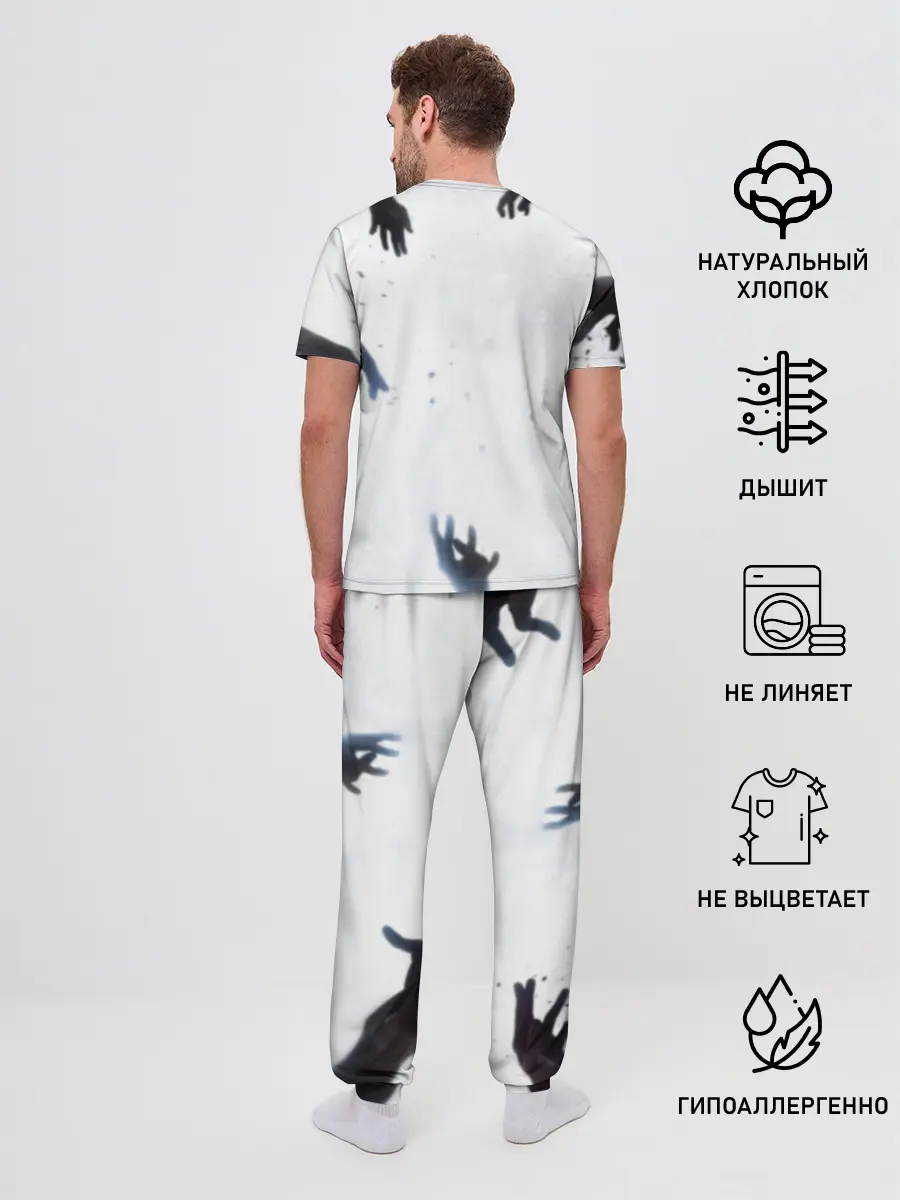 Мужская пижама с брюками / Бателфилд МП 40