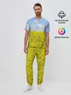 Мужская пижама с брюками / Рапсовое поле