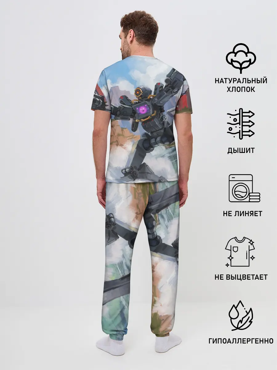 Мужская пижама с брюками / Apex Legends