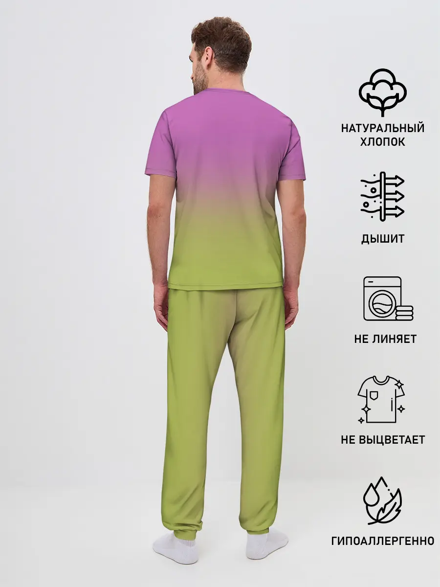 Мужская пижама с брюками / Plants vs. Zombies