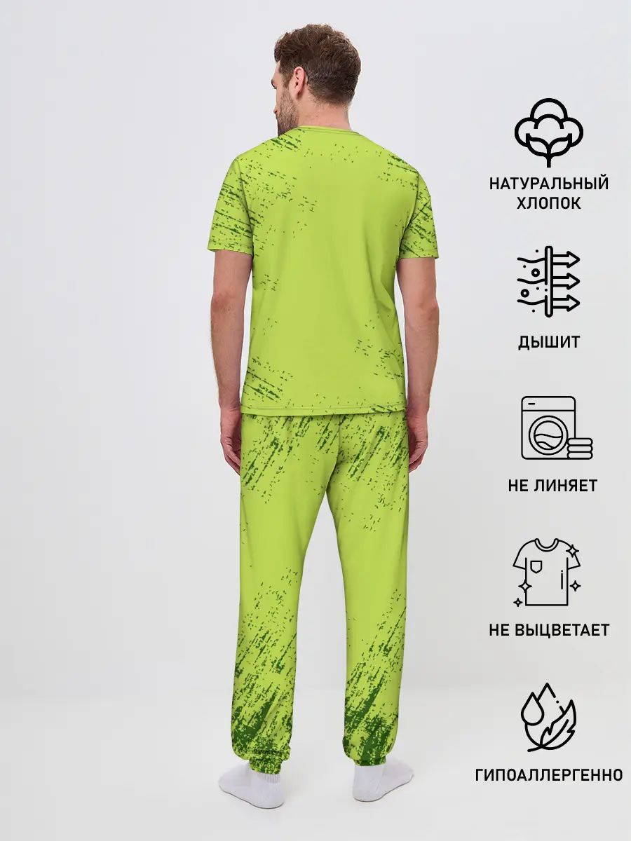 Мужская пижама с брюками / Plants vs. Zombies