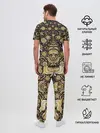 Мужская пижама с брюками / Gold & Black