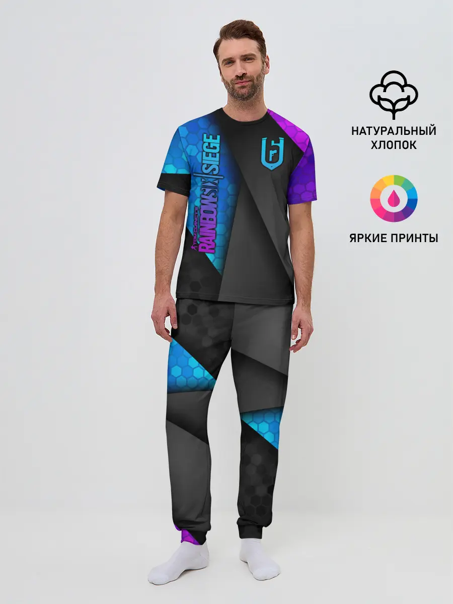 Мужская пижама с брюками / Rainbow Six Siege