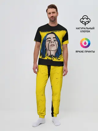 Мужская пижама с брюками / BILLIE EILISH