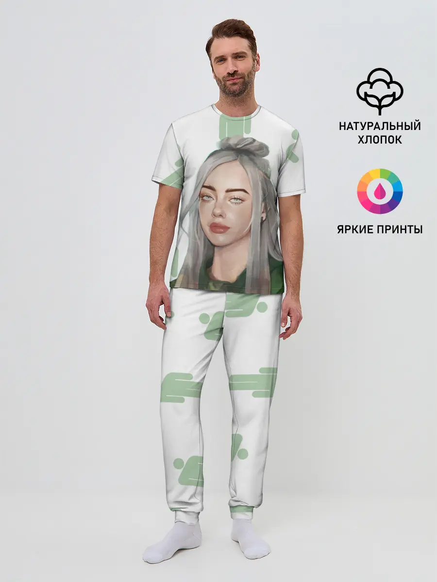 Мужская пижама с брюками / BILLIE EILISH