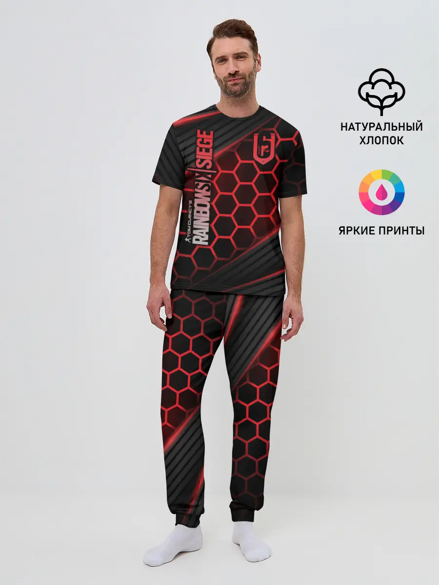 Мужская пижама с брюками / Rainbow Six Siege