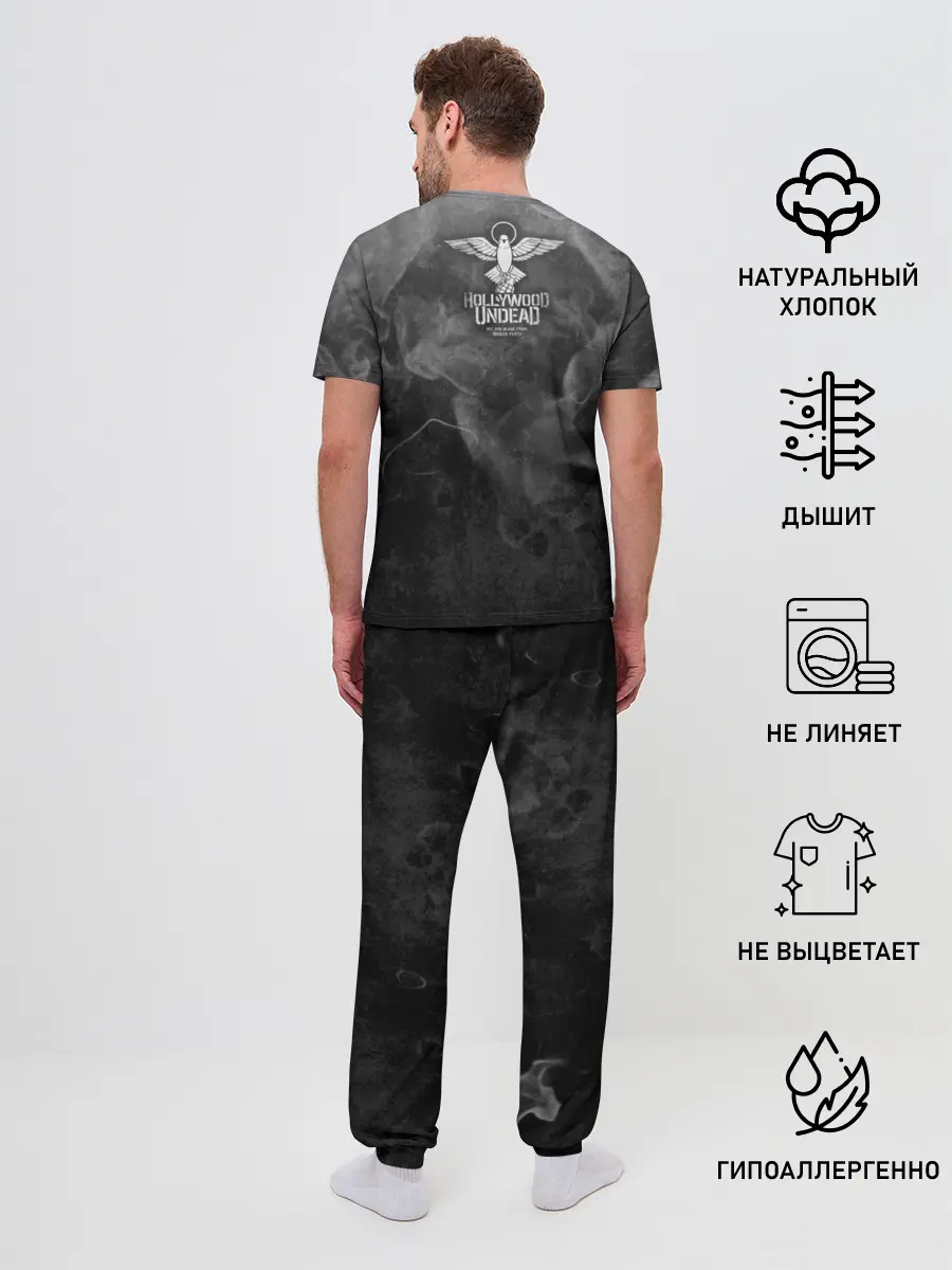Мужская пижама с брюками / Hollywood Undead