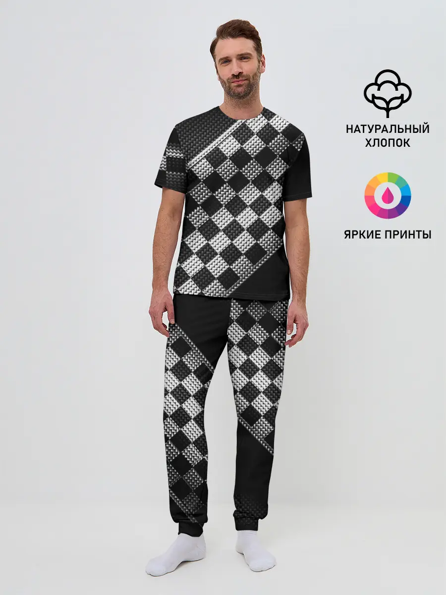 Мужская пижама с брюками / Finish