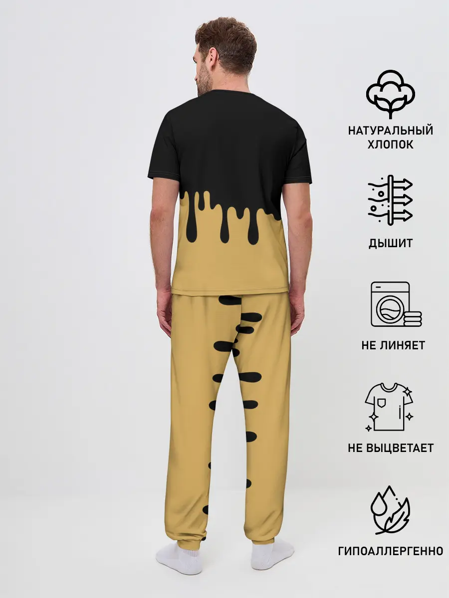 Мужская пижама с брюками / Bendy And The Ink Machine