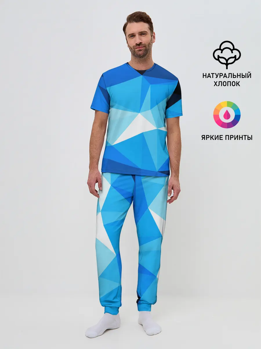 Мужская пижама с брюками / Pilygon