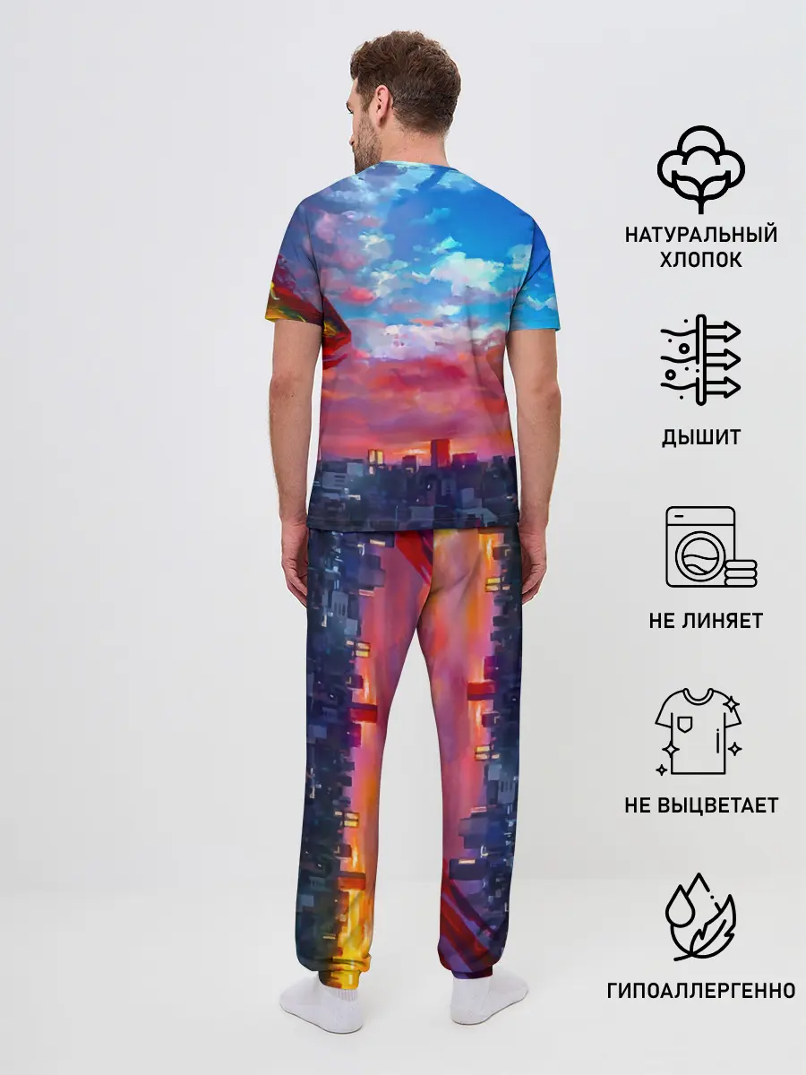 Мужская пижама с брюками / Токийский гуль