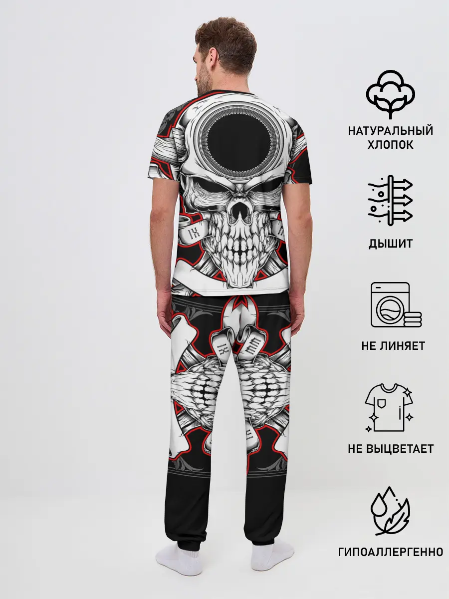 Мужская пижама с брюками / Metallica