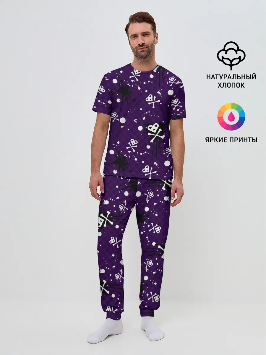 Мужская пижама с брюками / Эмо 2007