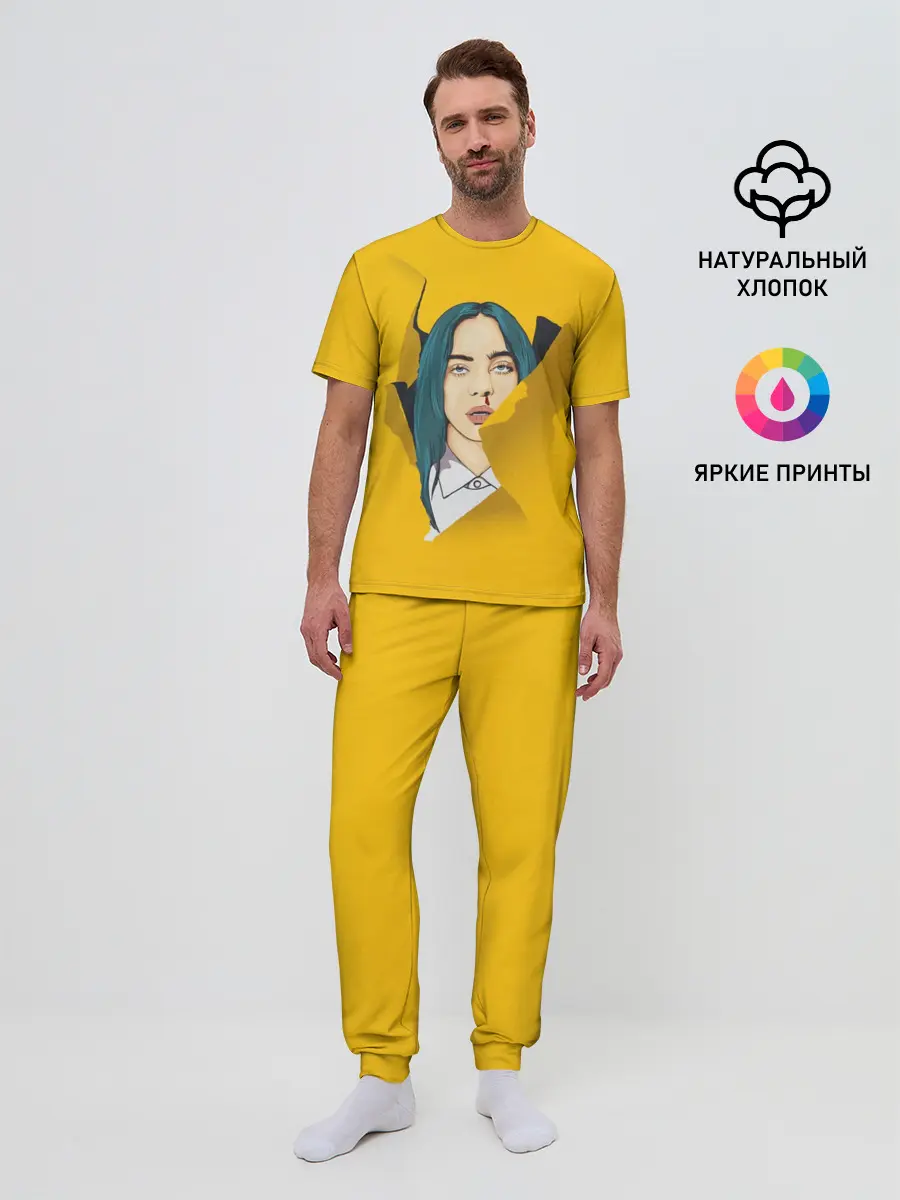 Мужская пижама с брюками / Billie Eilish