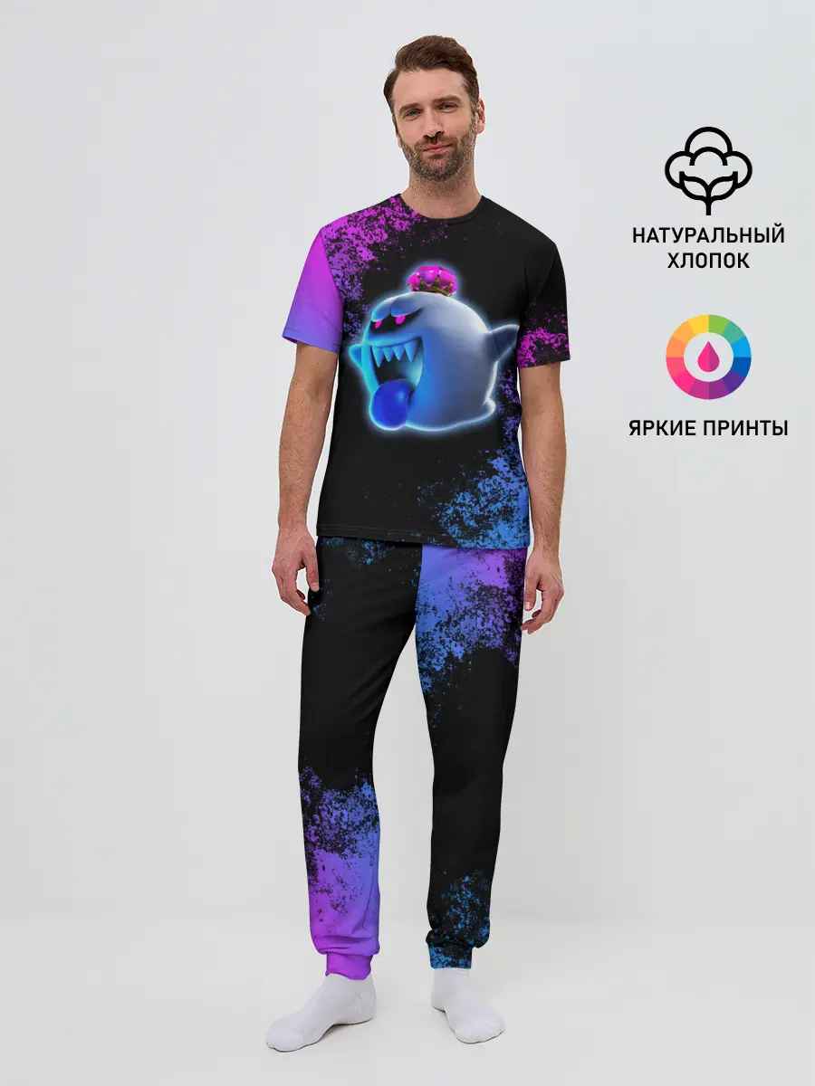 Мужская пижама с брюками / Luigis Mansion