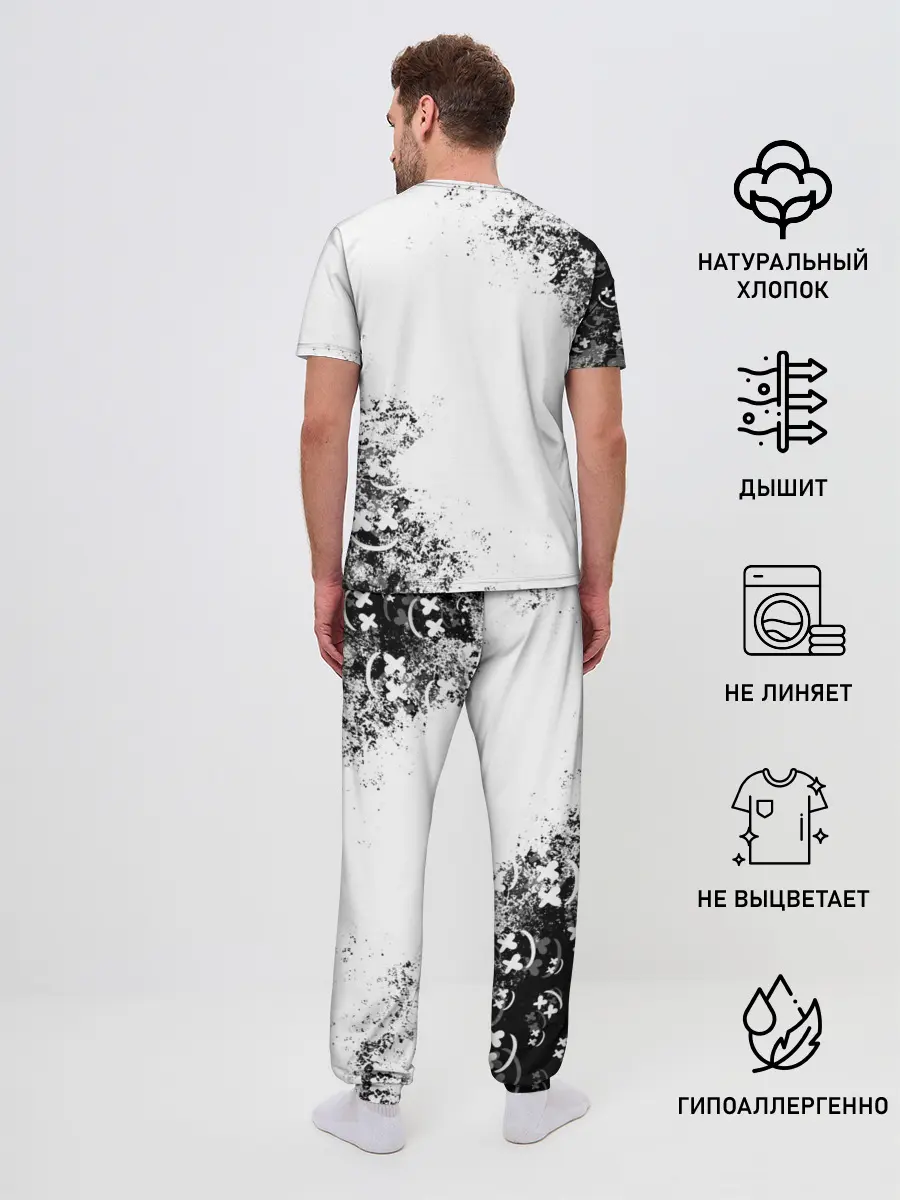 Мужская пижама с брюками / Marshmello