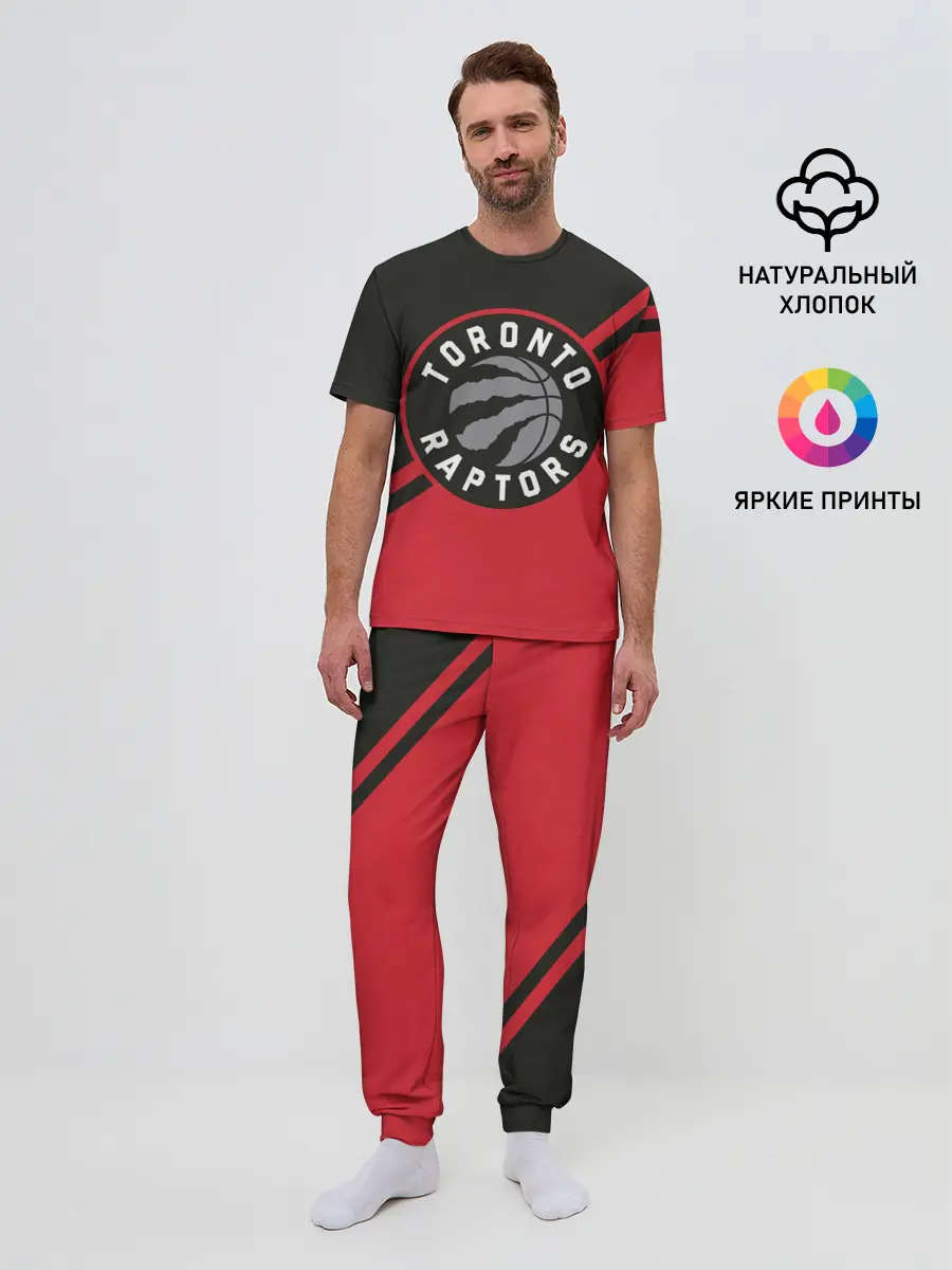 Мужская пижама с брюками / Toronto Raptors BR