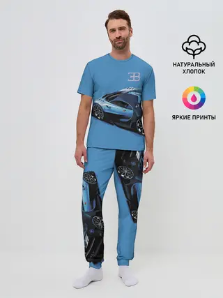 Мужская пижама с брюками / Bugatti