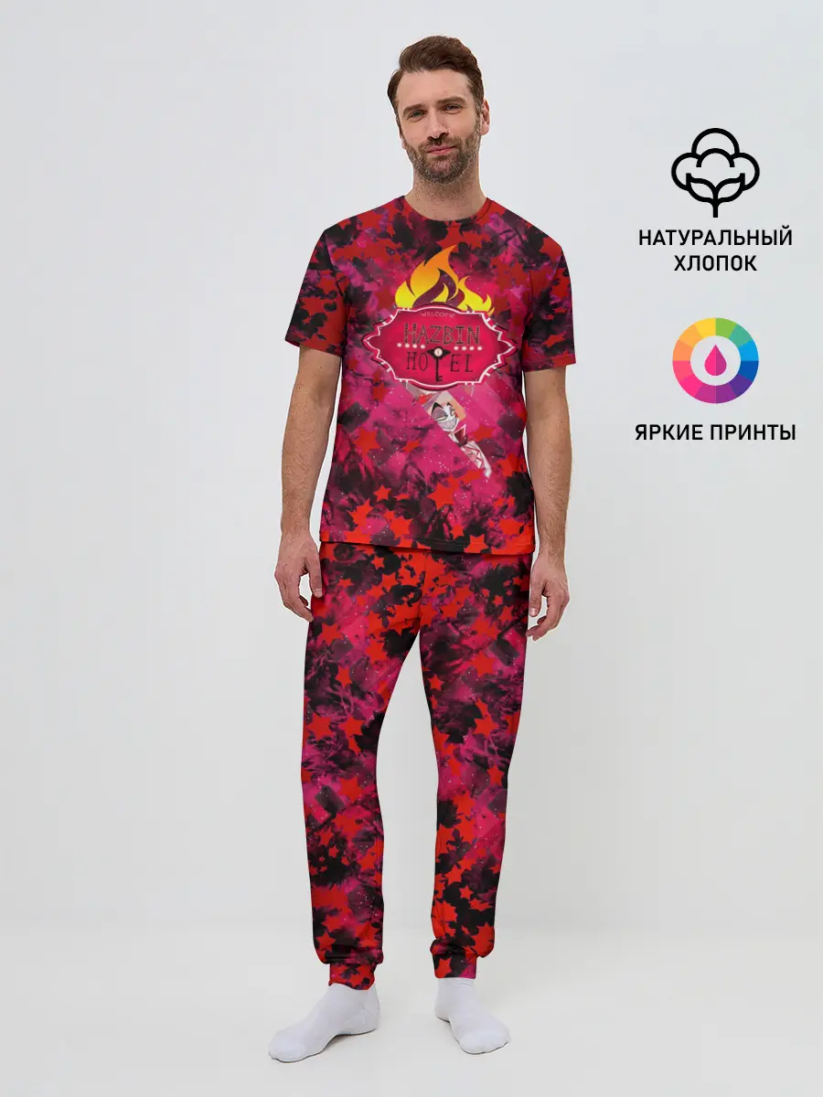 Мужская пижама с брюками / Hazbin Hotel