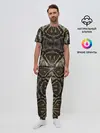 Мужская пижама с брюками / Snakeskin