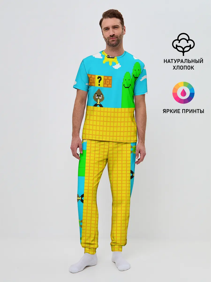 Мужская пижама с брюками / MARIO