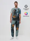 Мужская пижама с брюками / Death Stranding