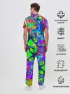 Мужская пижама с брюками / НЕОНОВЫЕ КРАСКИ