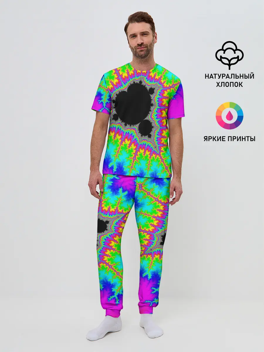 Мужская пижама с брюками / NEON PSY