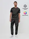 Мужская пижама с брюками / Modern Geometry