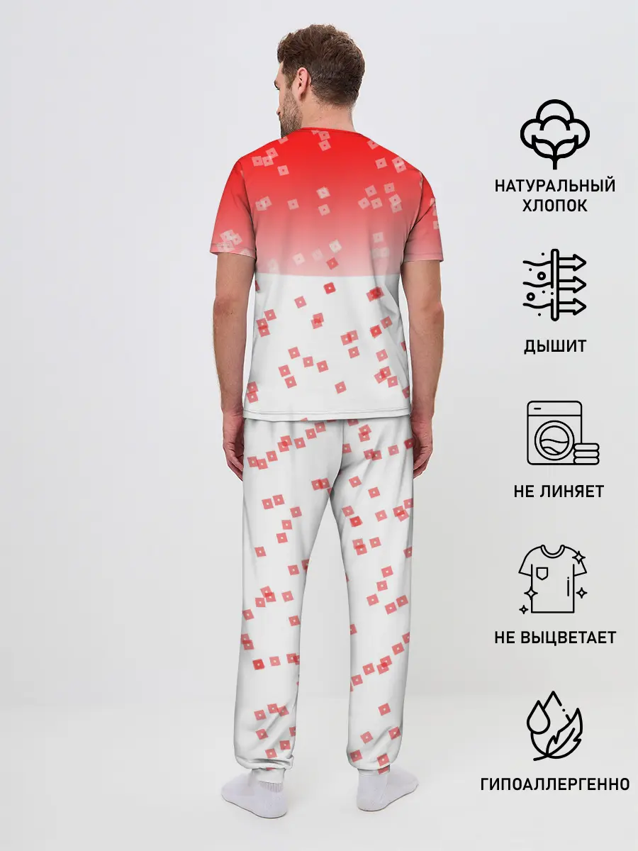 Мужская пижама с брюками / ROBLOX