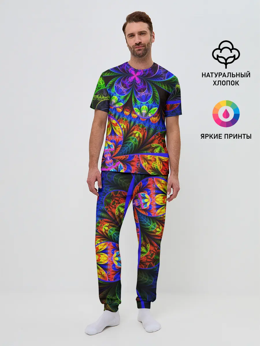 Мужская пижама с брюками / ABSTRACTION NEW