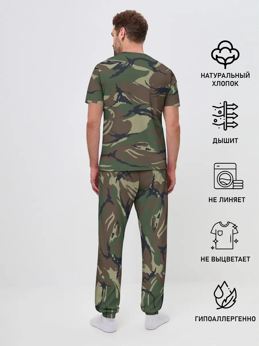 Мужская пижама с брюками / Войска связи