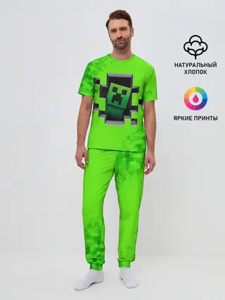 Мужская пижама с брюками / MINECRAFT