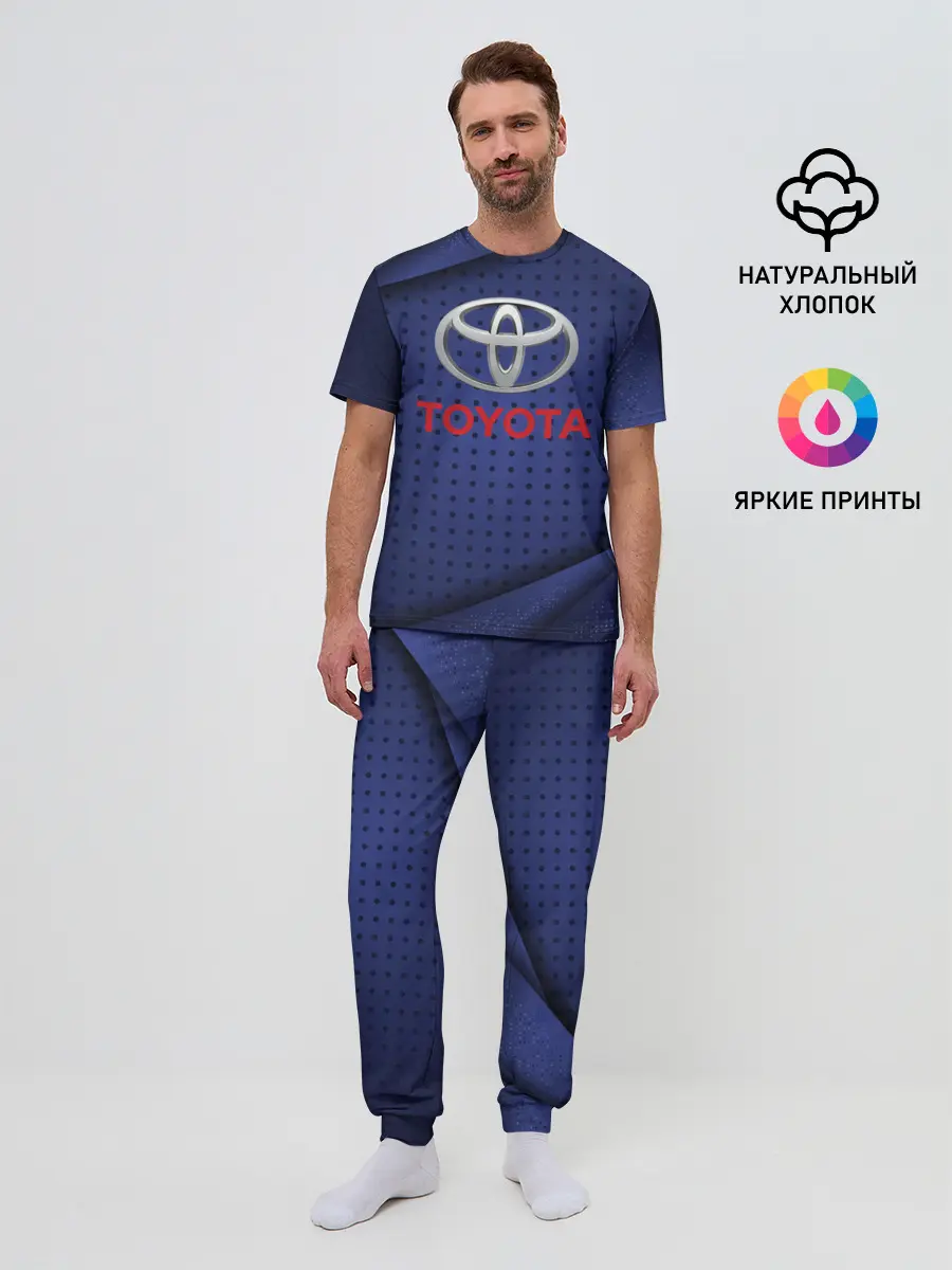 Мужская пижама с брюками / TOYOTA | ТОЕТА