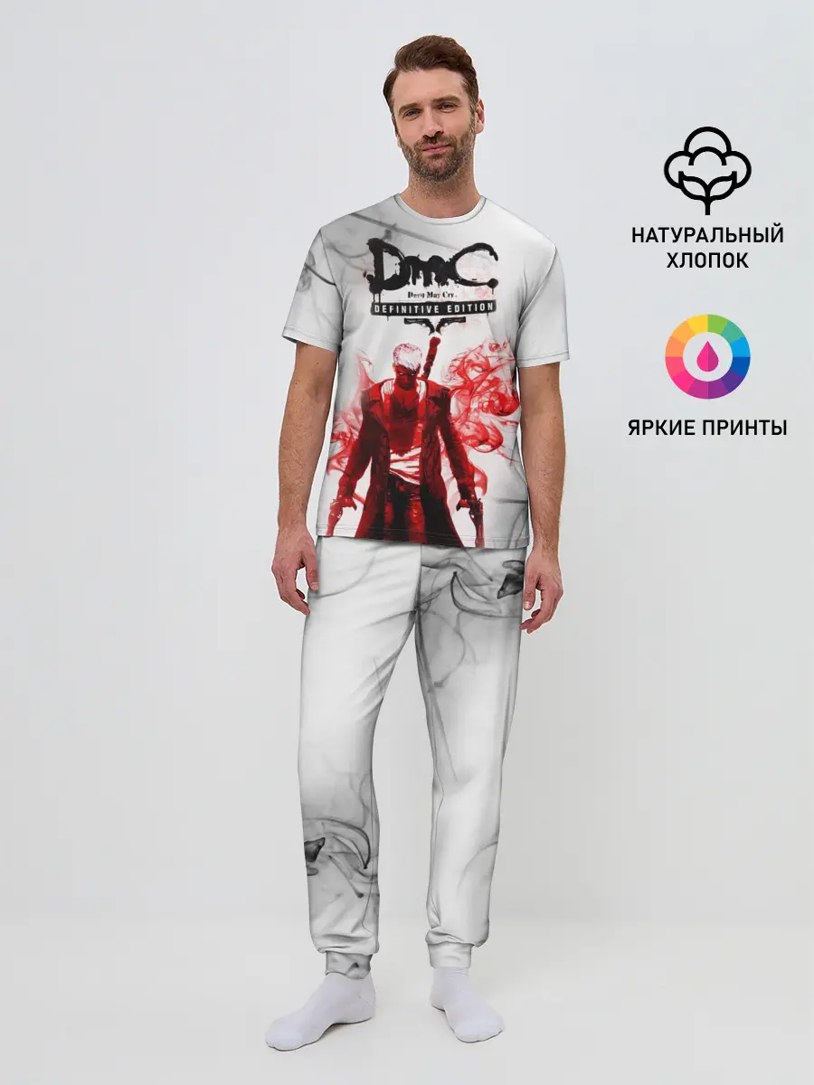 Мужская пижама с брюками / devil may cry