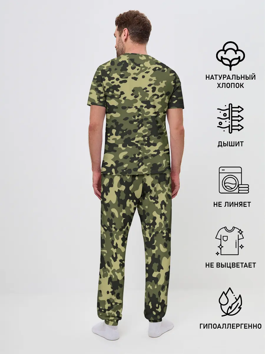 Мужская пижама с брюками / Войска связи