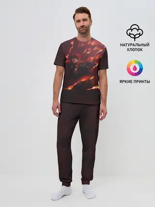 Мужская пижама с брюками / Танджиро Камадо