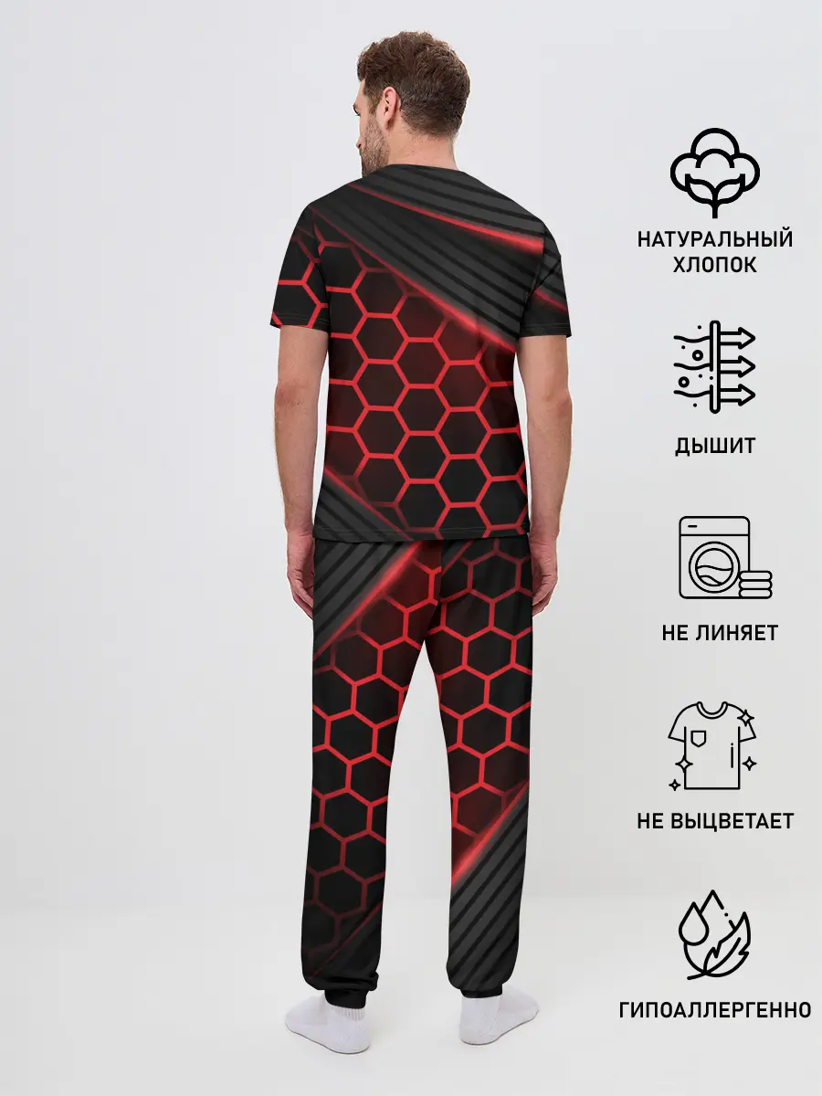 Мужская пижама с брюками / PORSCHE | ПОРШЕ